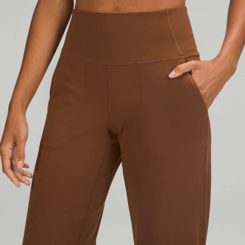 lululemon athletica Chocolate Wide Leg Pants